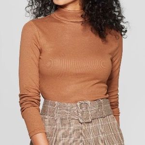 A New Day Camel Turtleneck